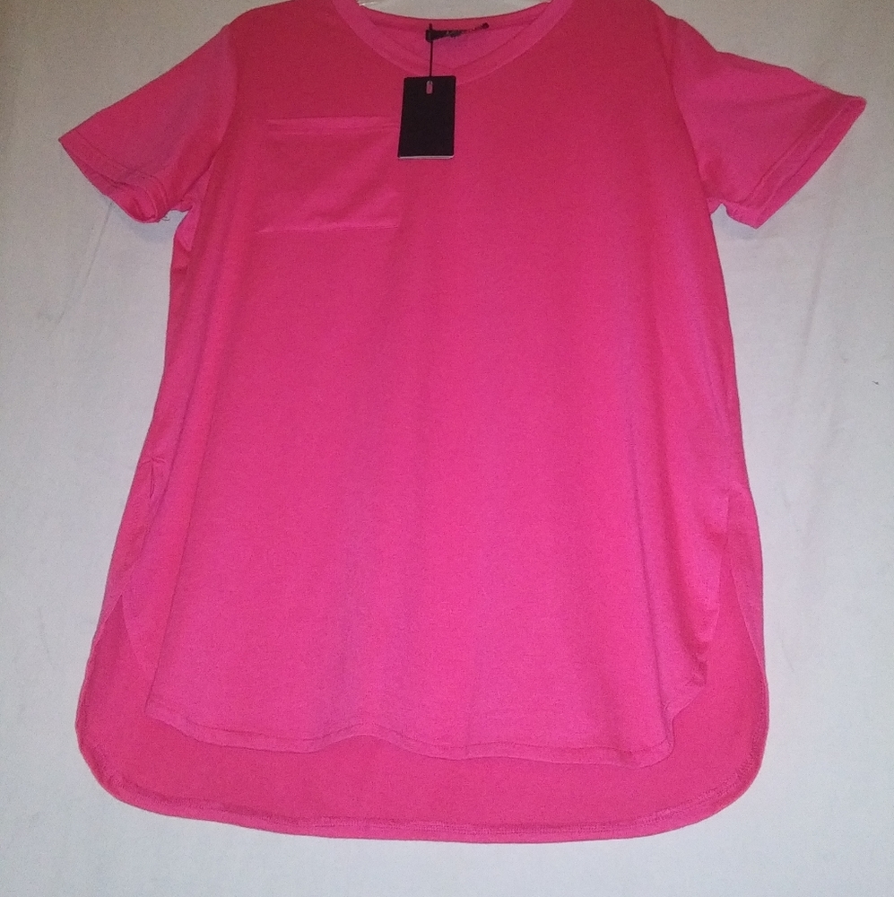 L&B Pink Top, New. Size Large